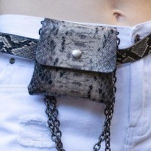 Genuine Leather Waist Bag